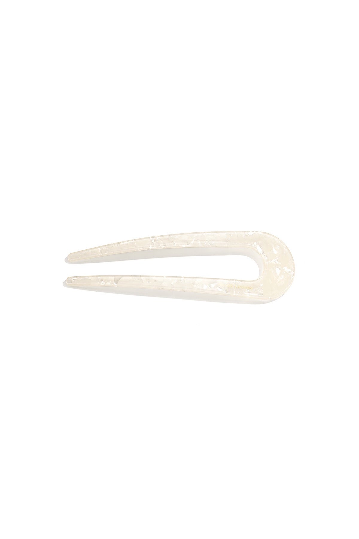 White hair pin