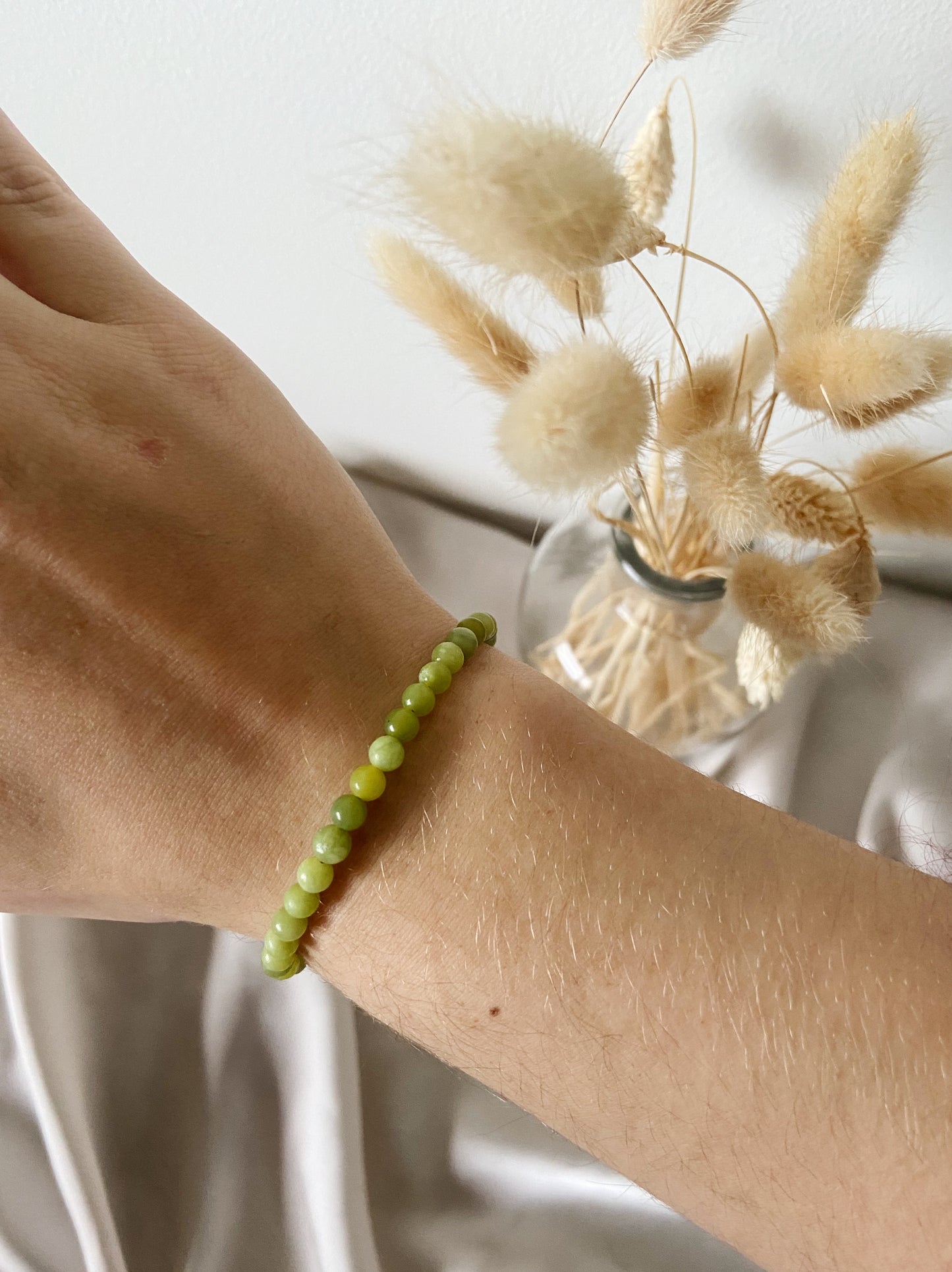 Grass green bracelet