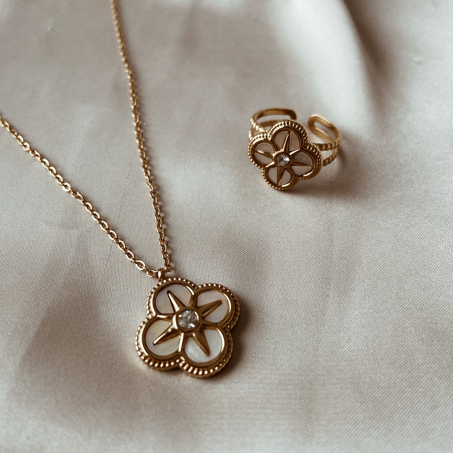 Sparkle clover gift set