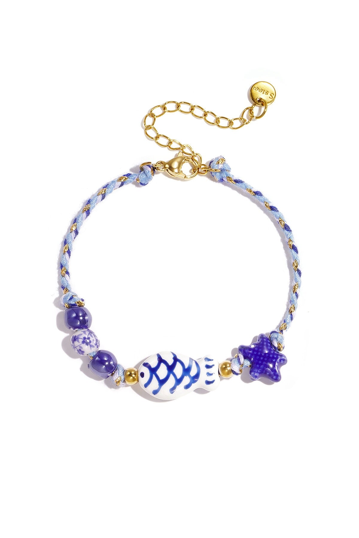 Blue fish bracelet