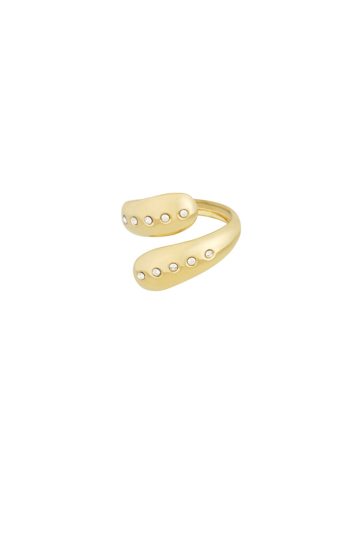 Swirl Diamond ring