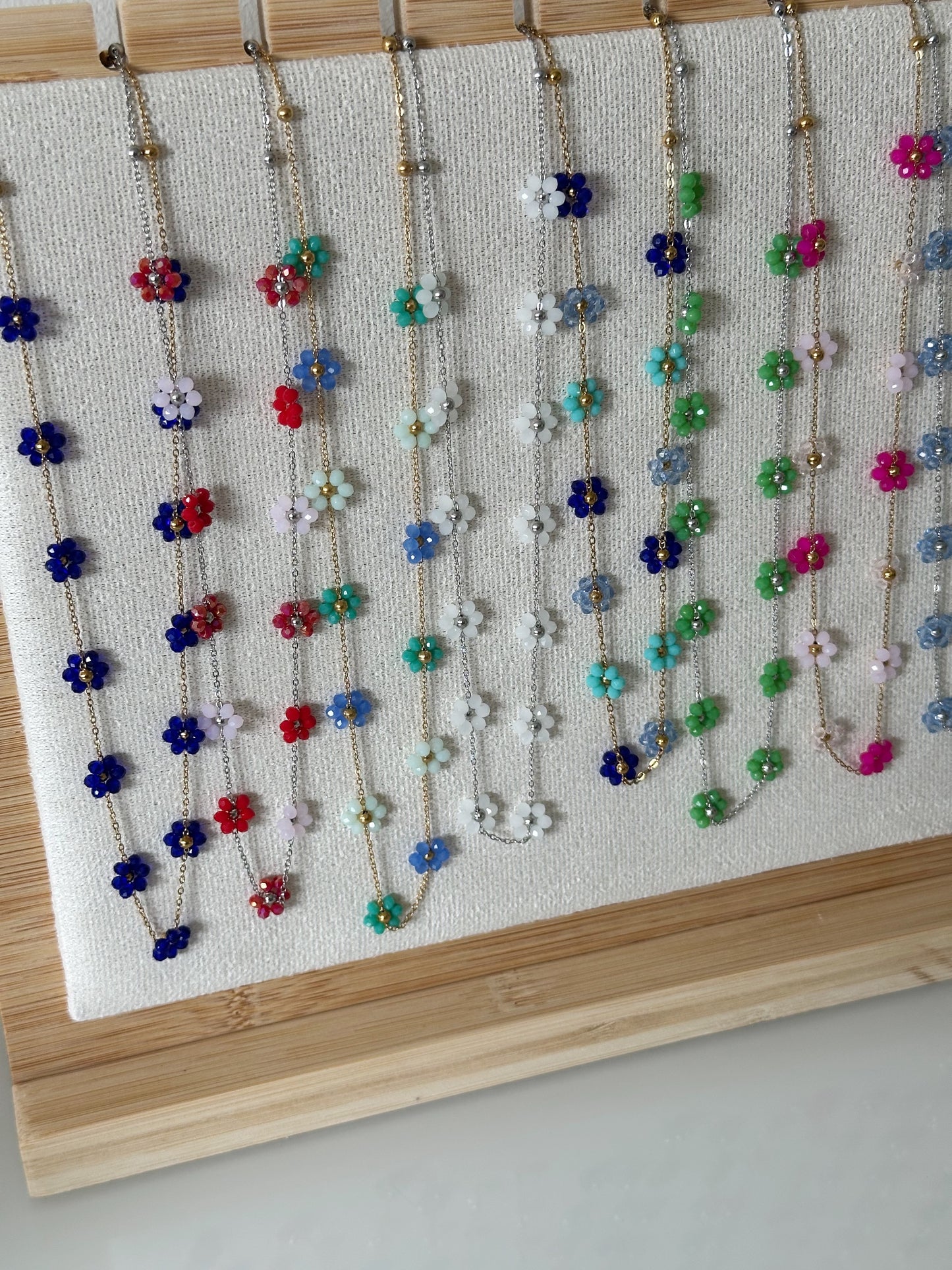 LIMITED - Colourful bloom necklace