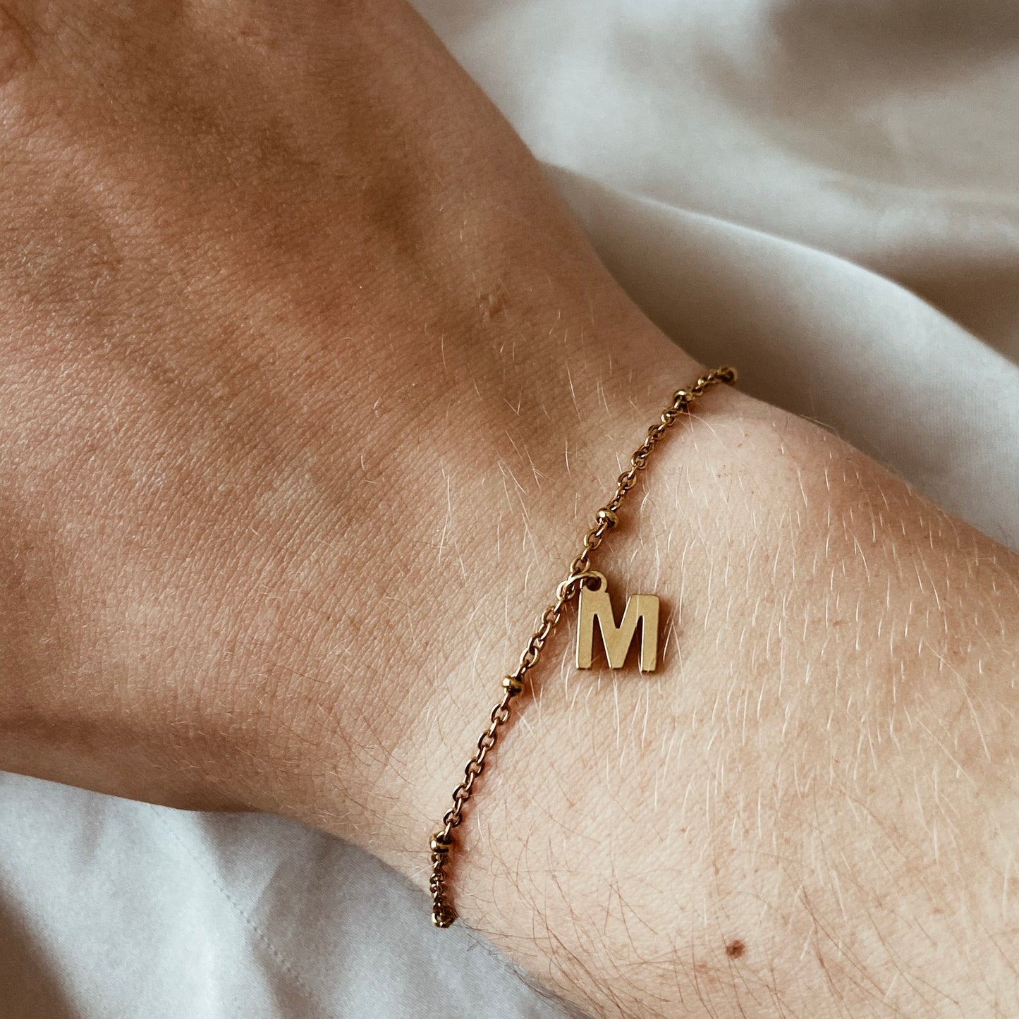 Initial bracelet