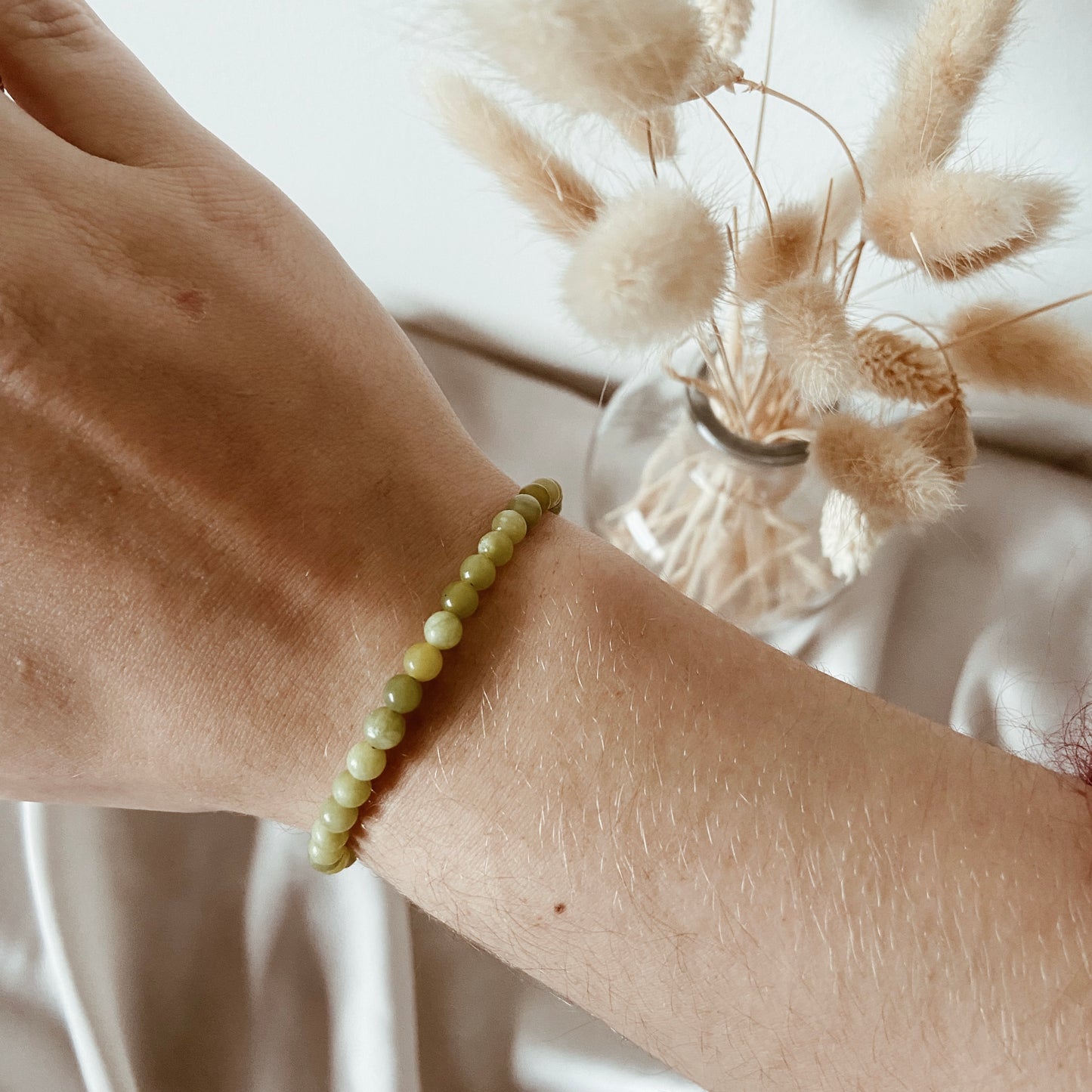 Grass green bracelet