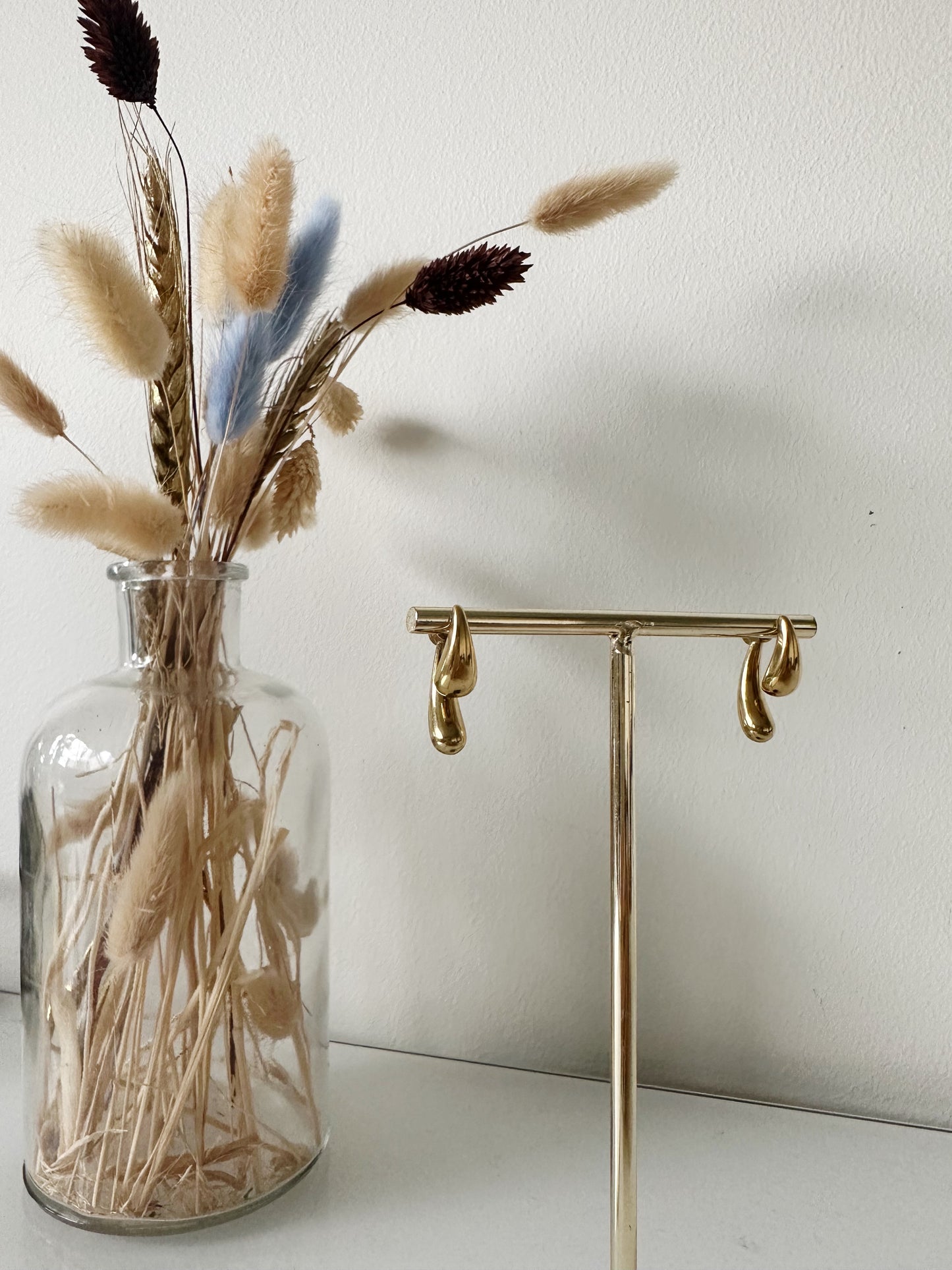 Double drop earrings