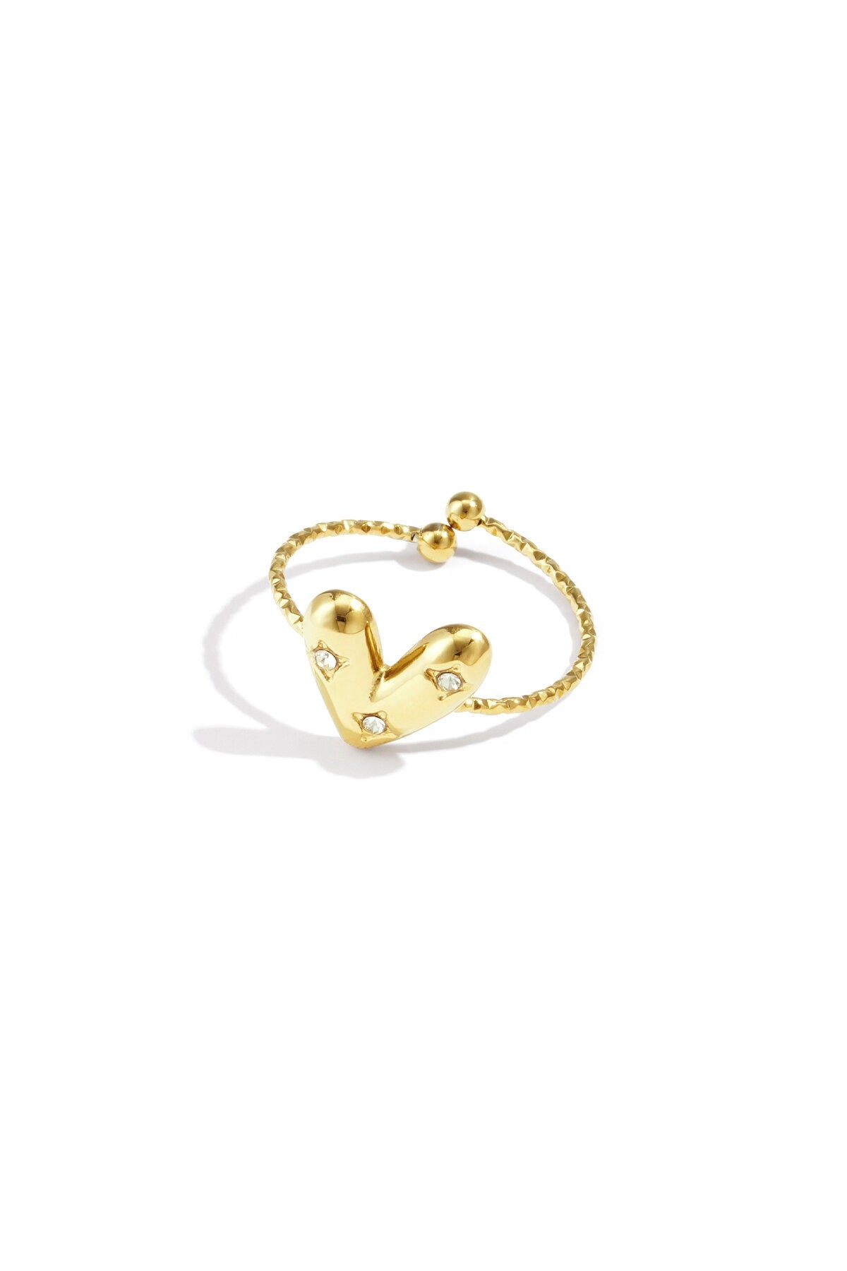 Love drop ring