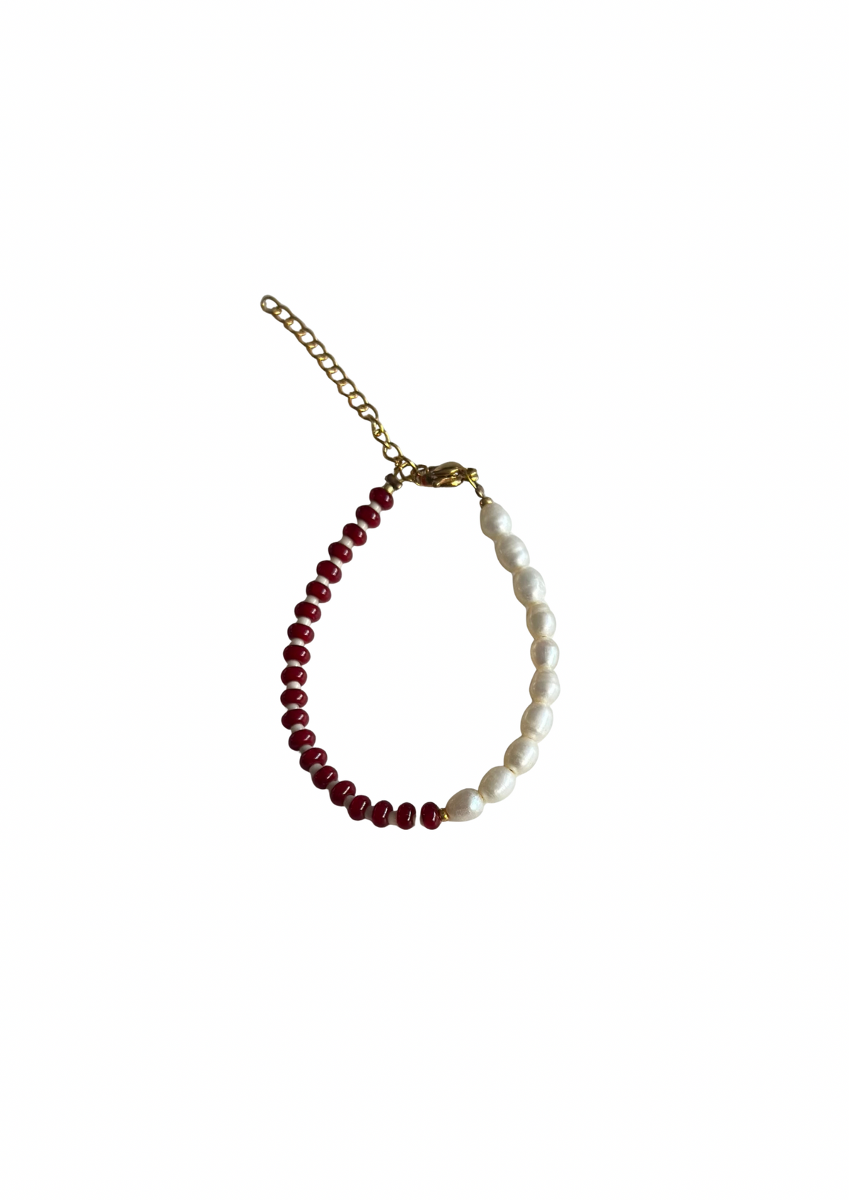LIMITED - Burgundy Perla bracelet
