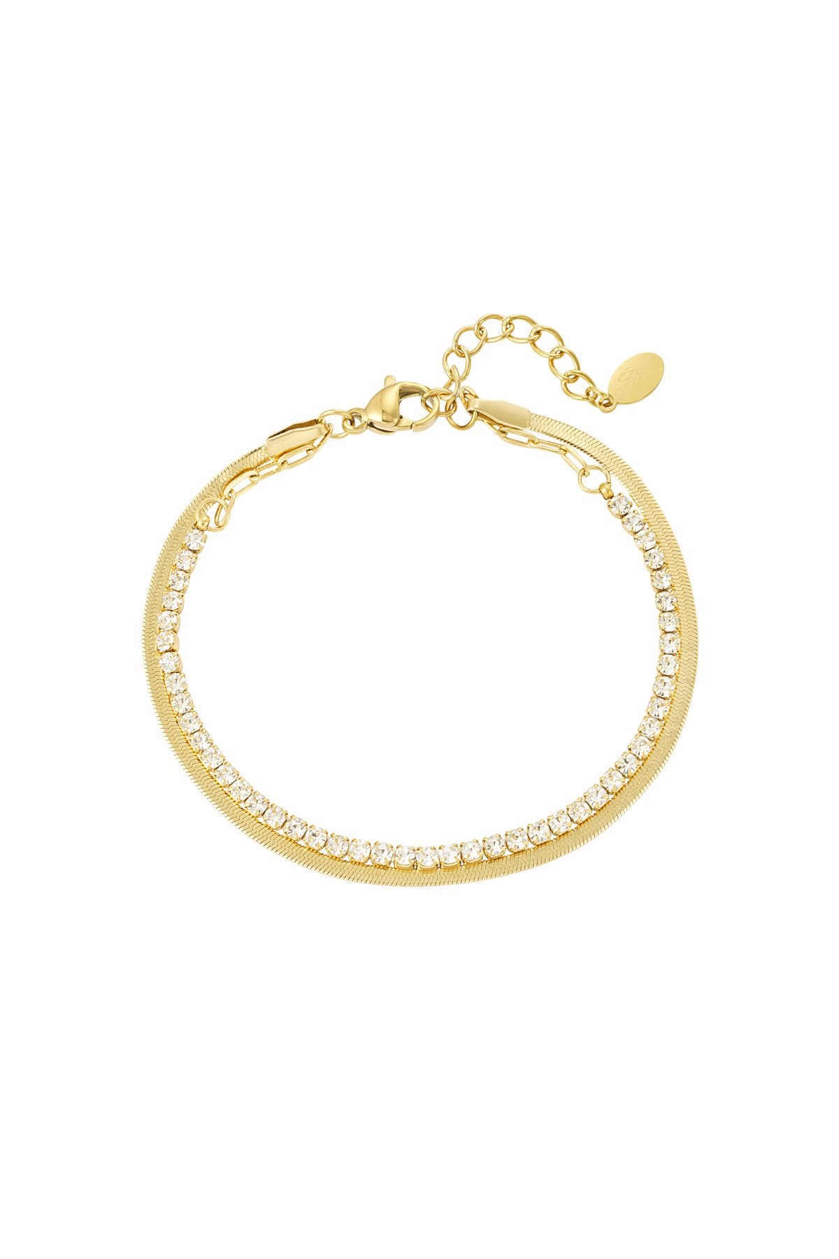 Double diamond bracelet