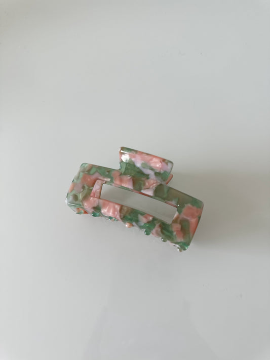 Sweet marble hairclip