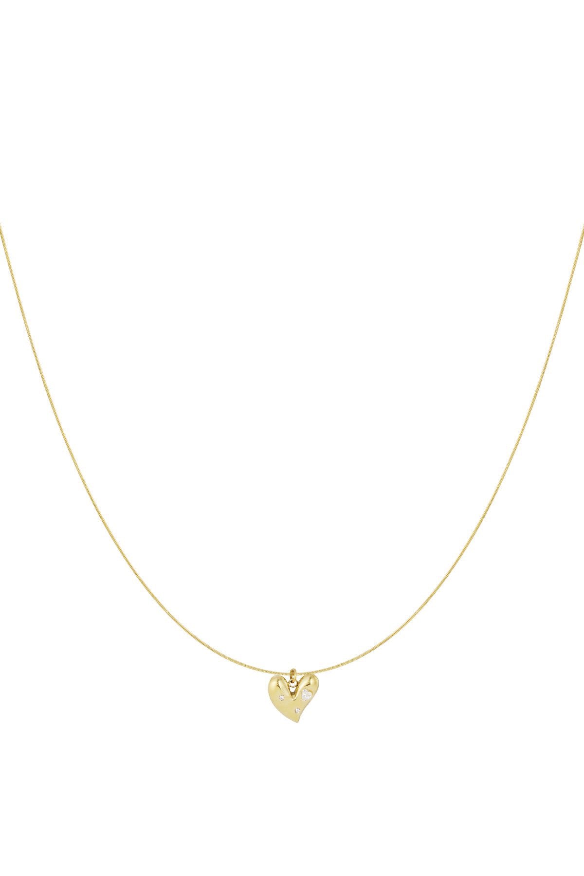 Love drop necklace