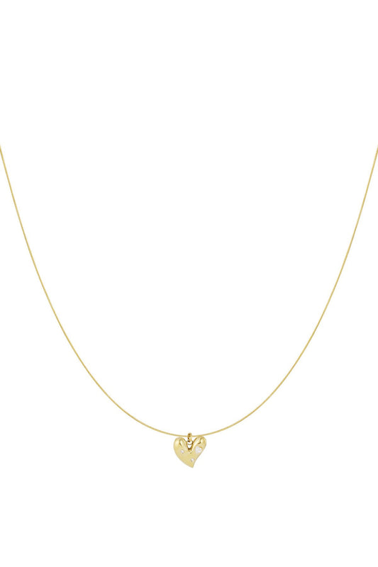 Love drop necklace