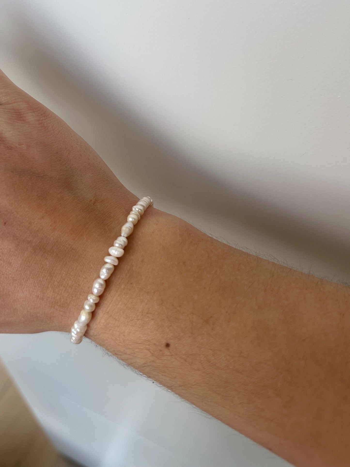 Blush pearls bracelet