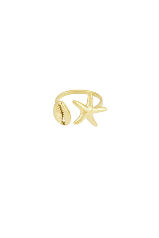 Sea shell ring