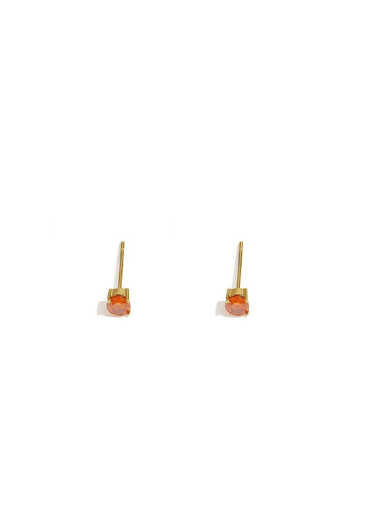 Orange studs