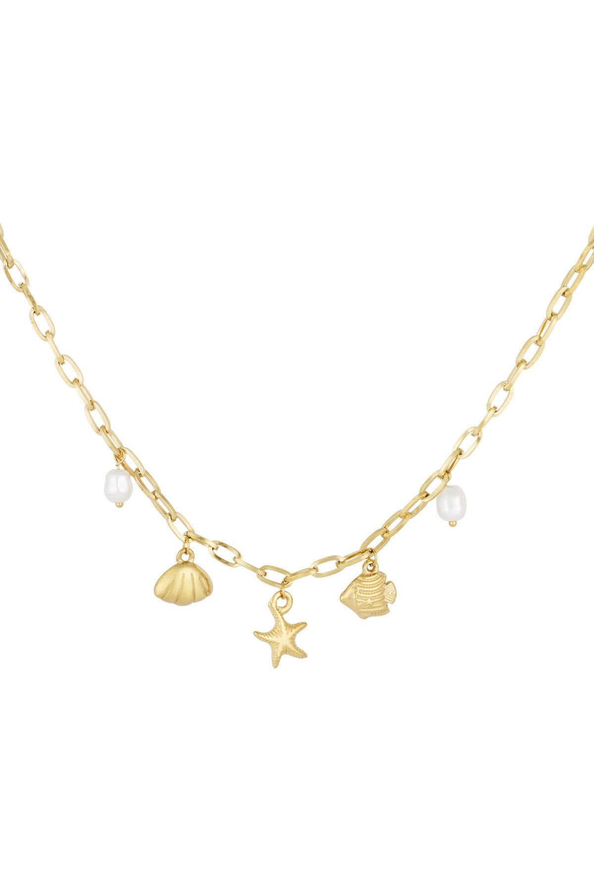 Charm necklace - sea side