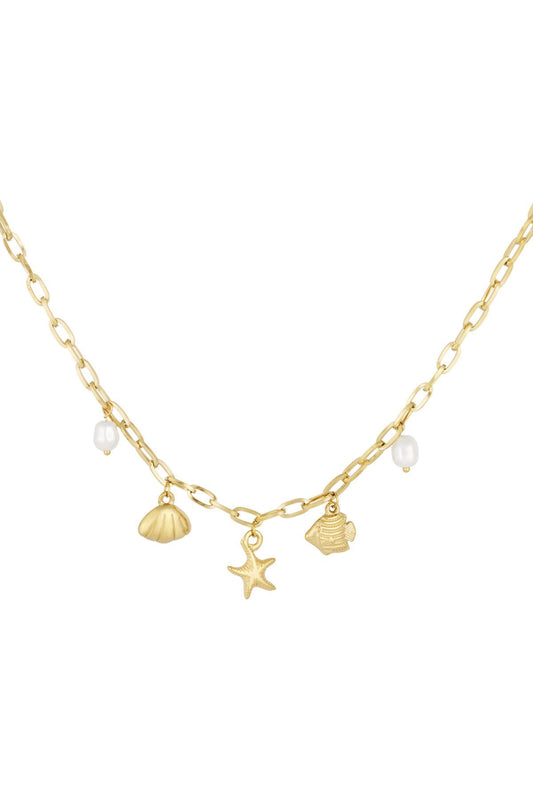Charm necklace - sea side