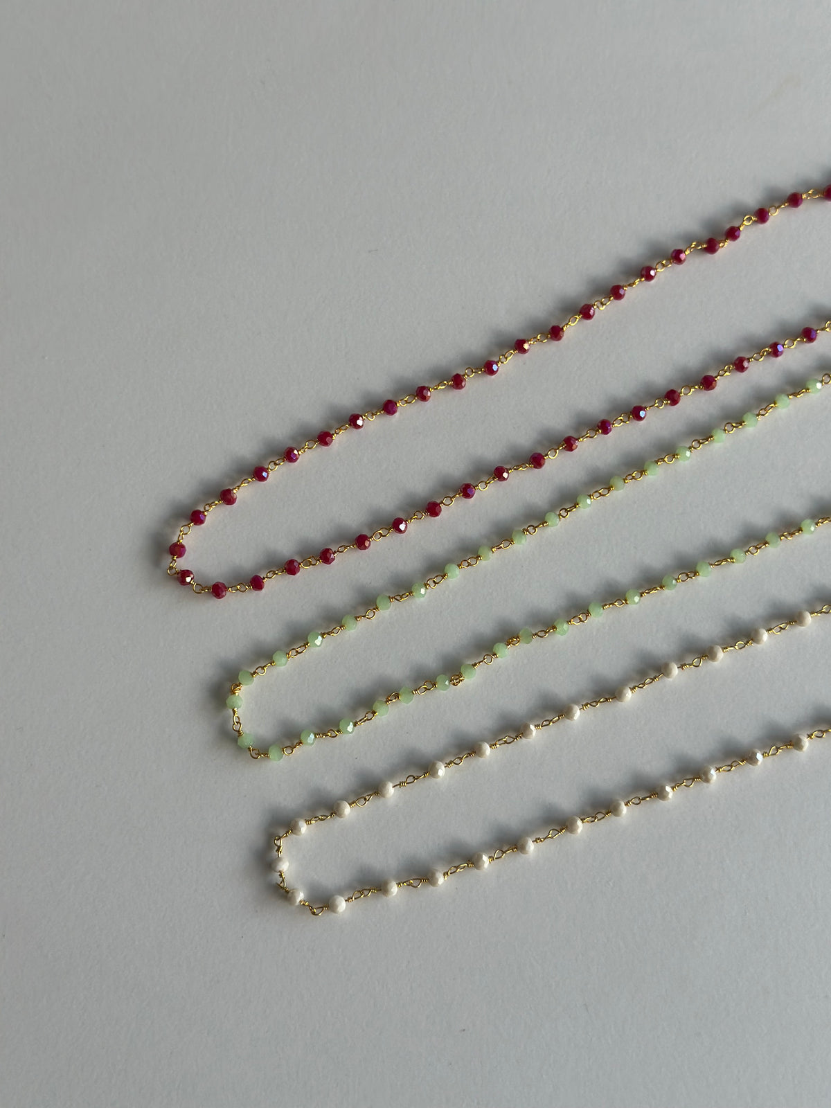 Colori facet necklace