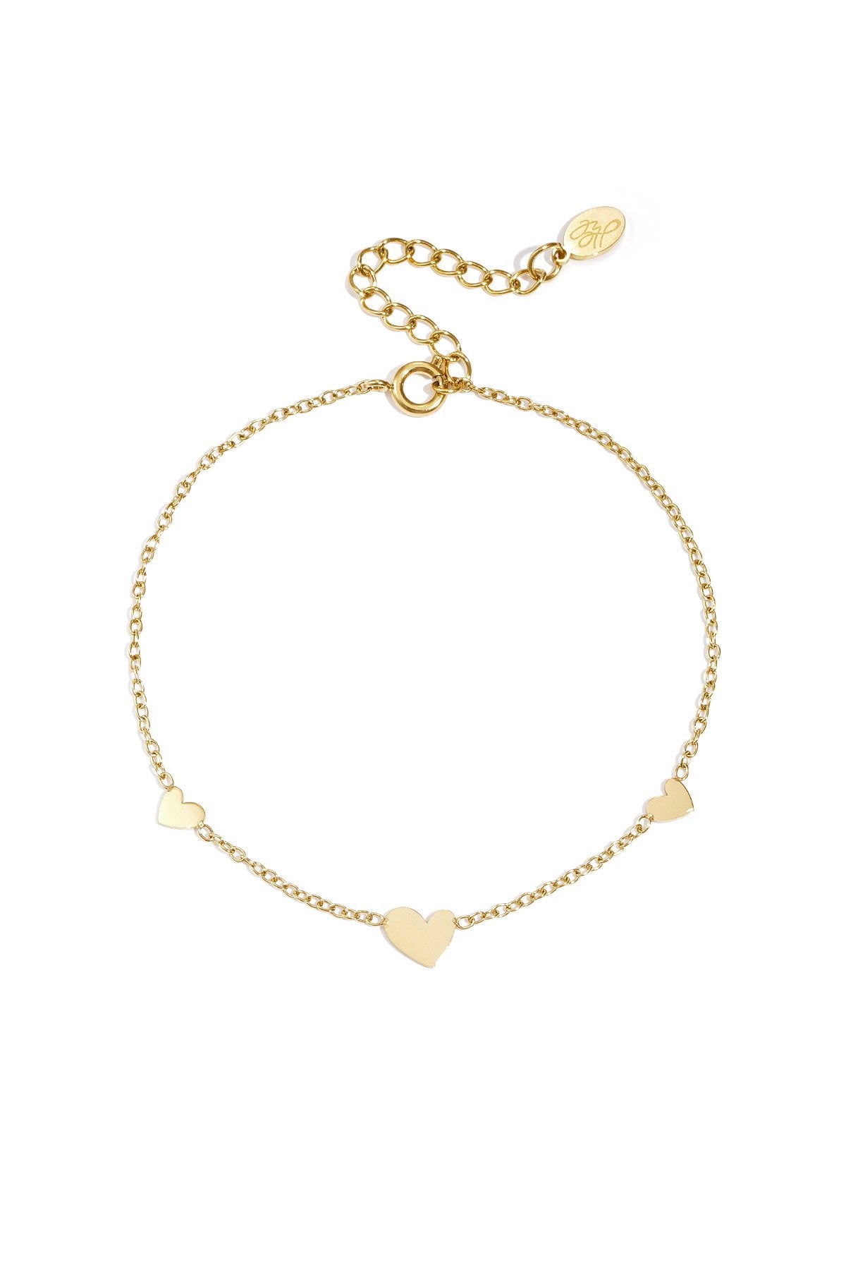 Multiple hearts bracelet