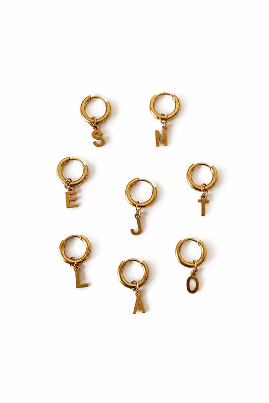 Initial Earring