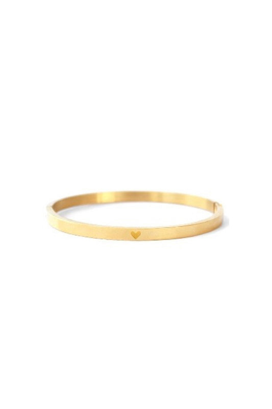 Subtile love bangle