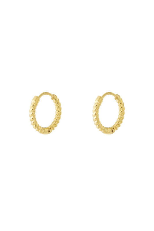 Timeless mini hoops