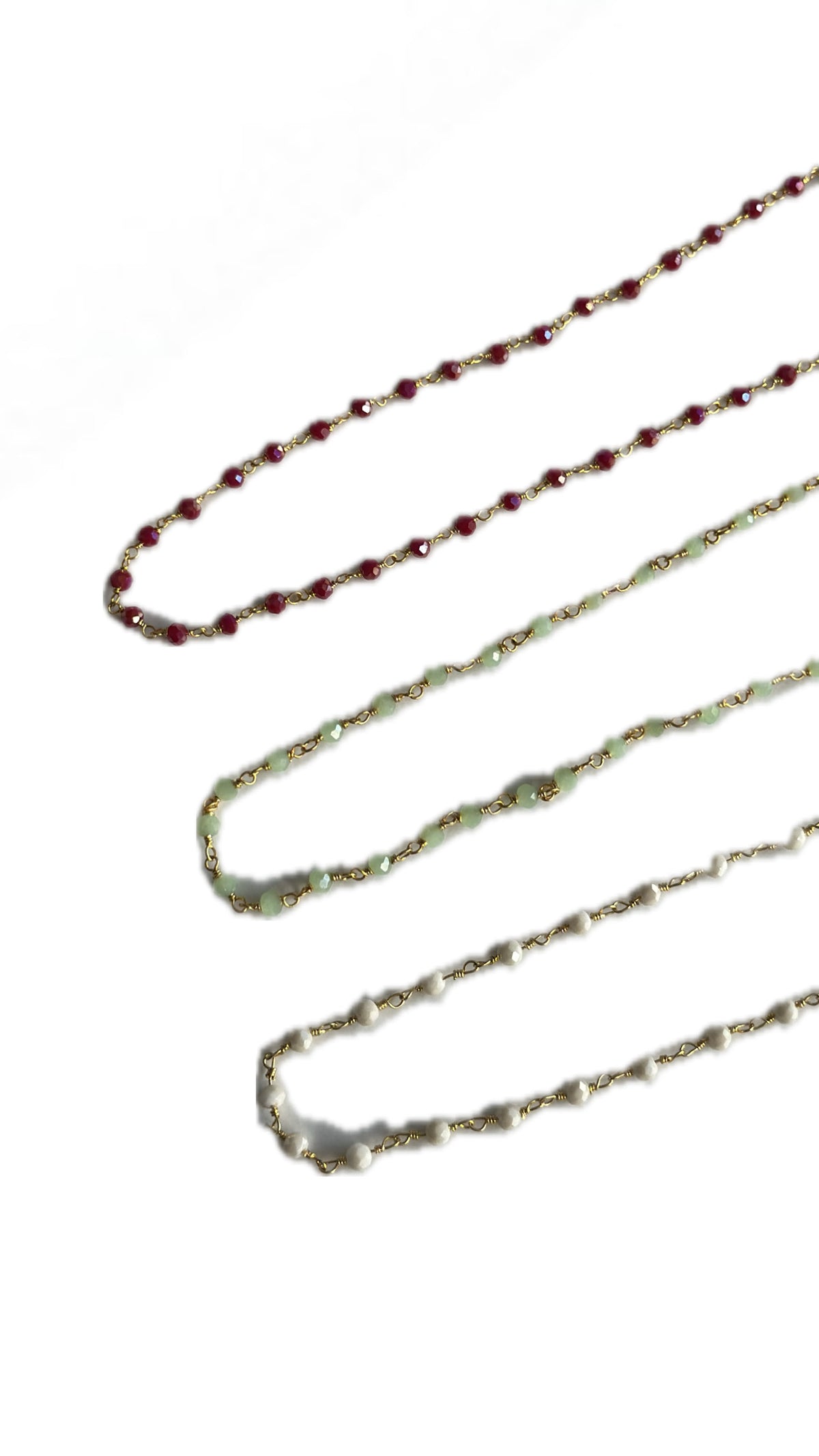 Colori facet necklace