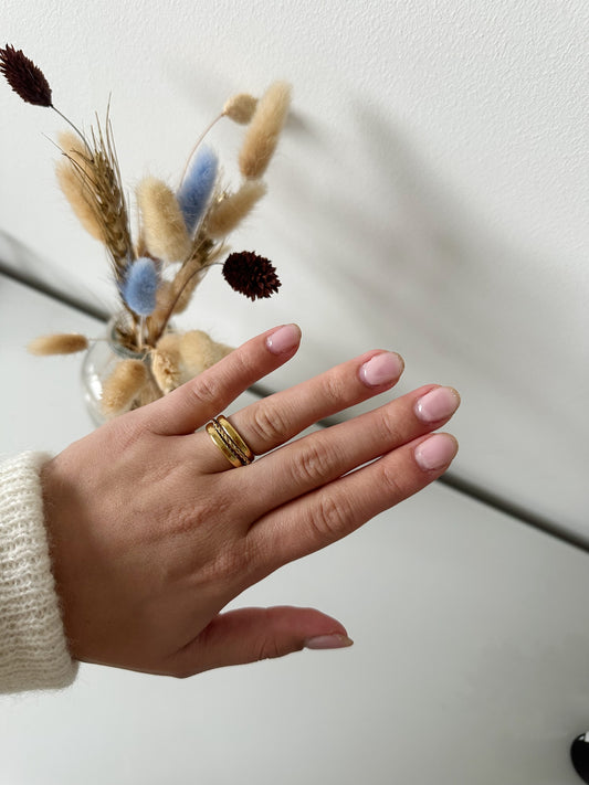 Triple ring
