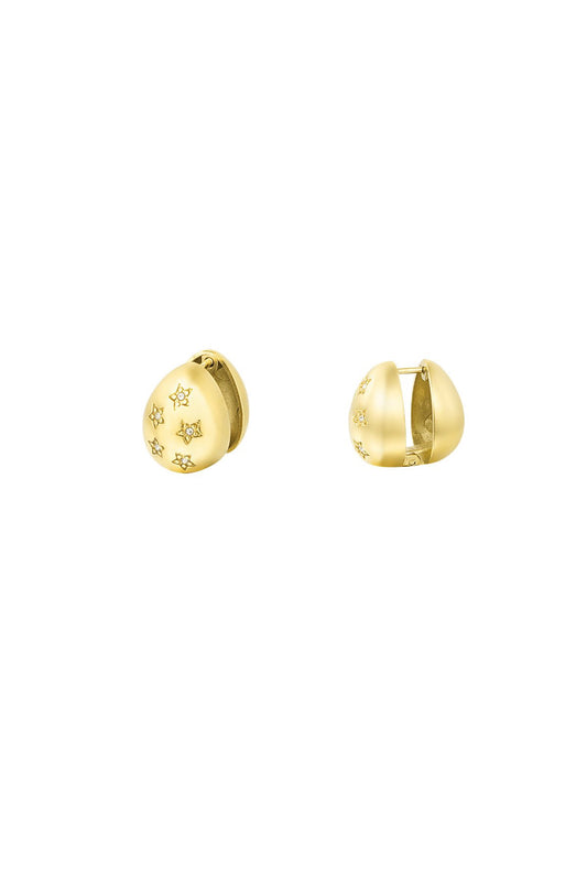 Sparkle drop earrings