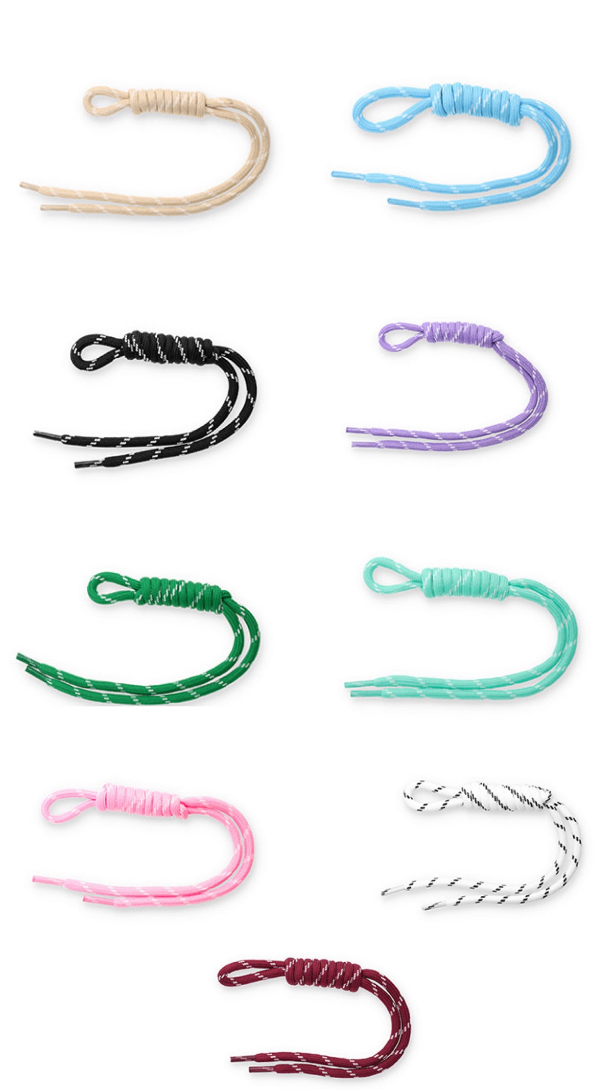 Letter loop - bag charm