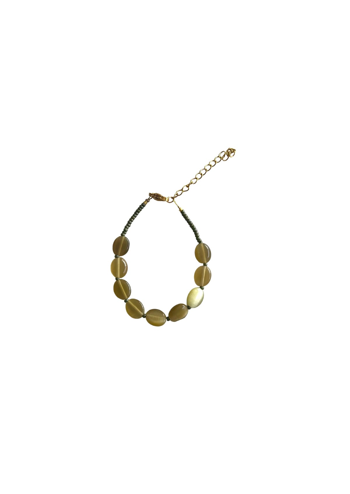 LIMITED - olive perla bracelet