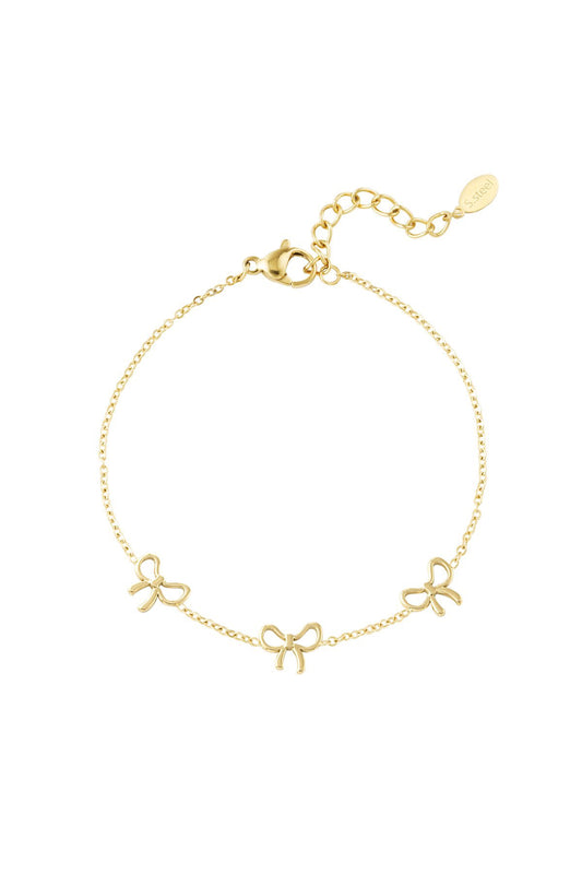 Multiple bow bracelet