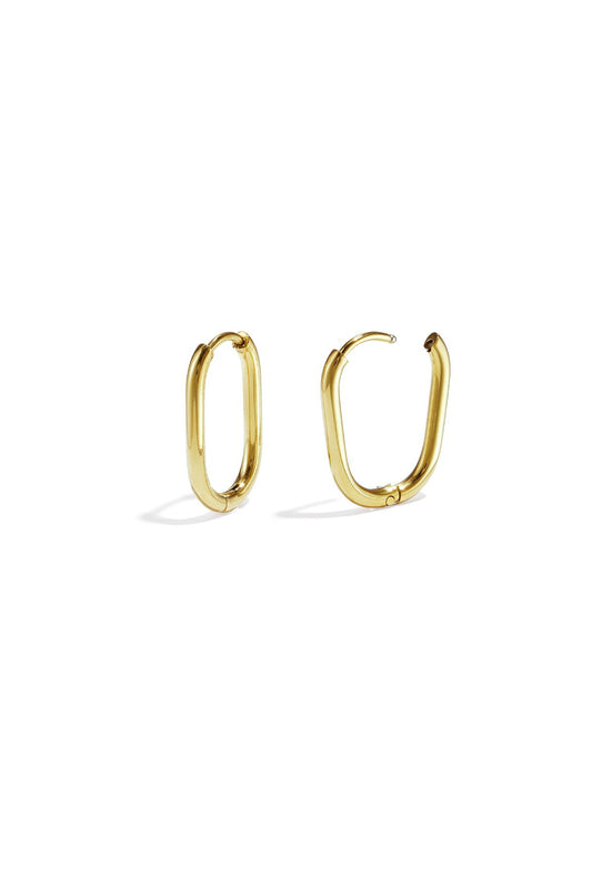 Basic Oval Earrings