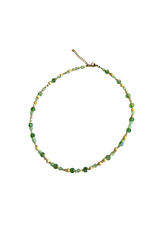 LIMITED - Green Perla necklace
