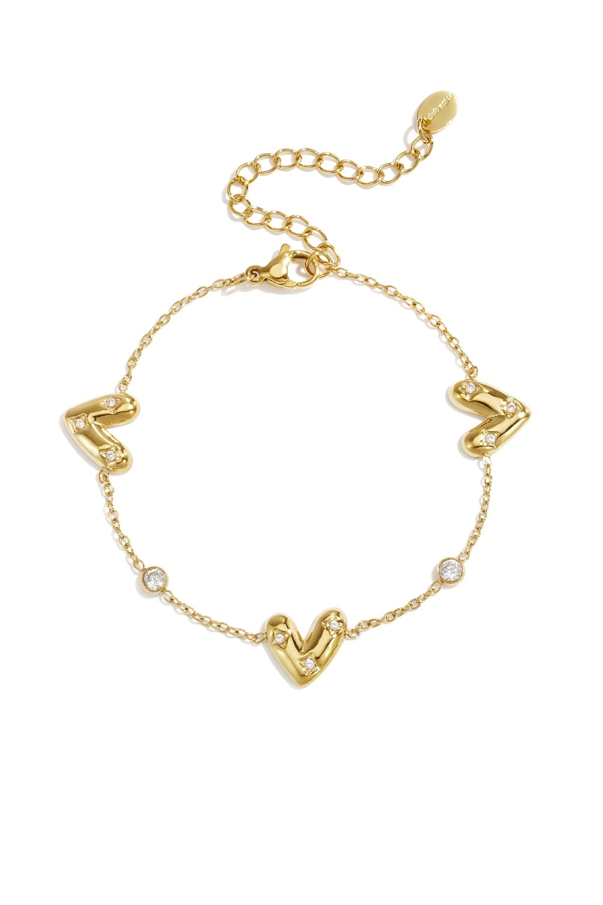 Love drop bracelet