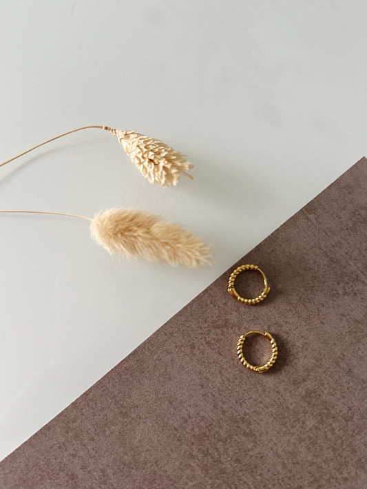 Timeless mini hoops