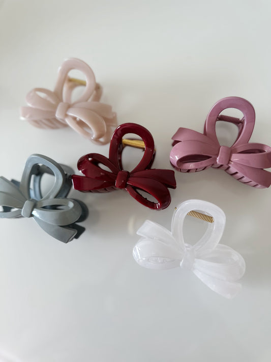 Bow hair clip