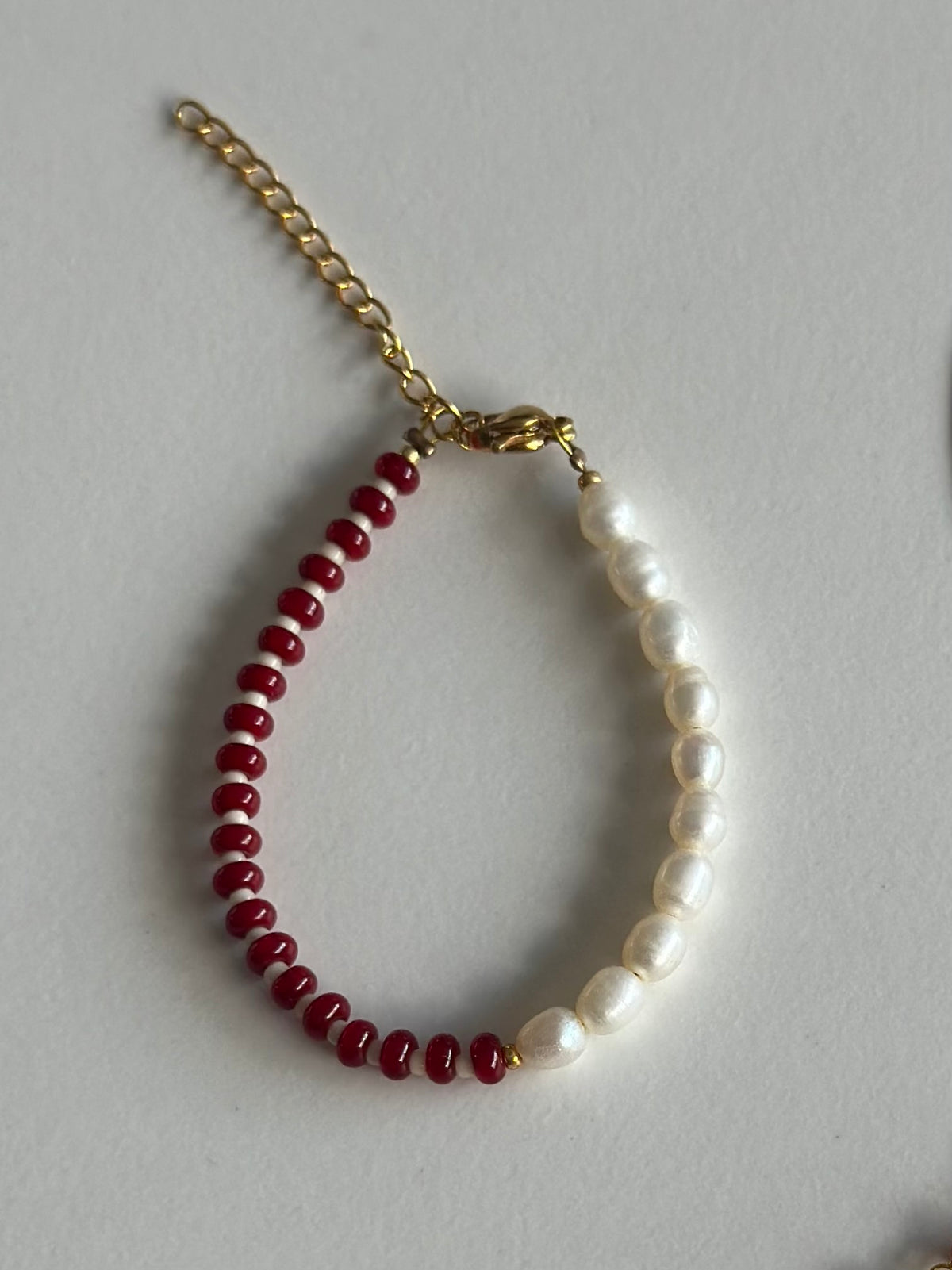LIMITED - Burgundy Perla bracelet