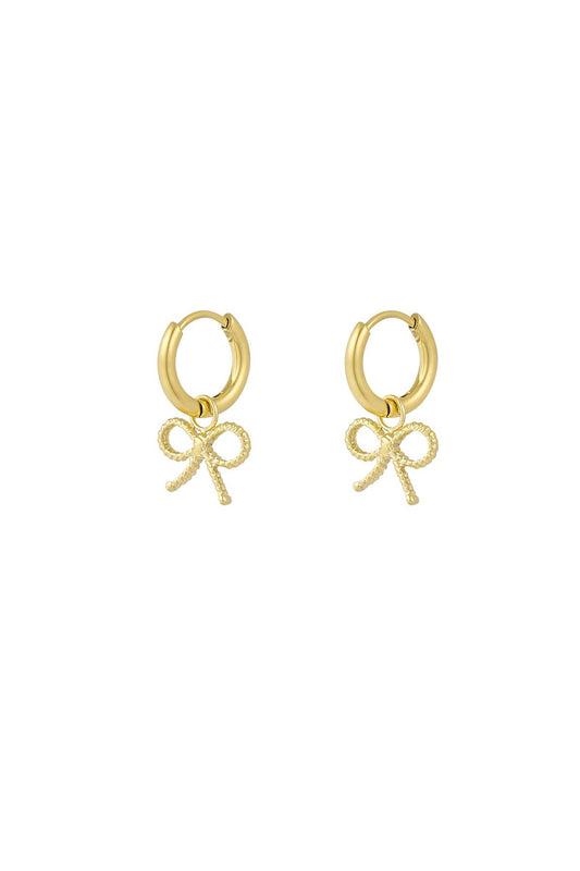 Cute bow earrings