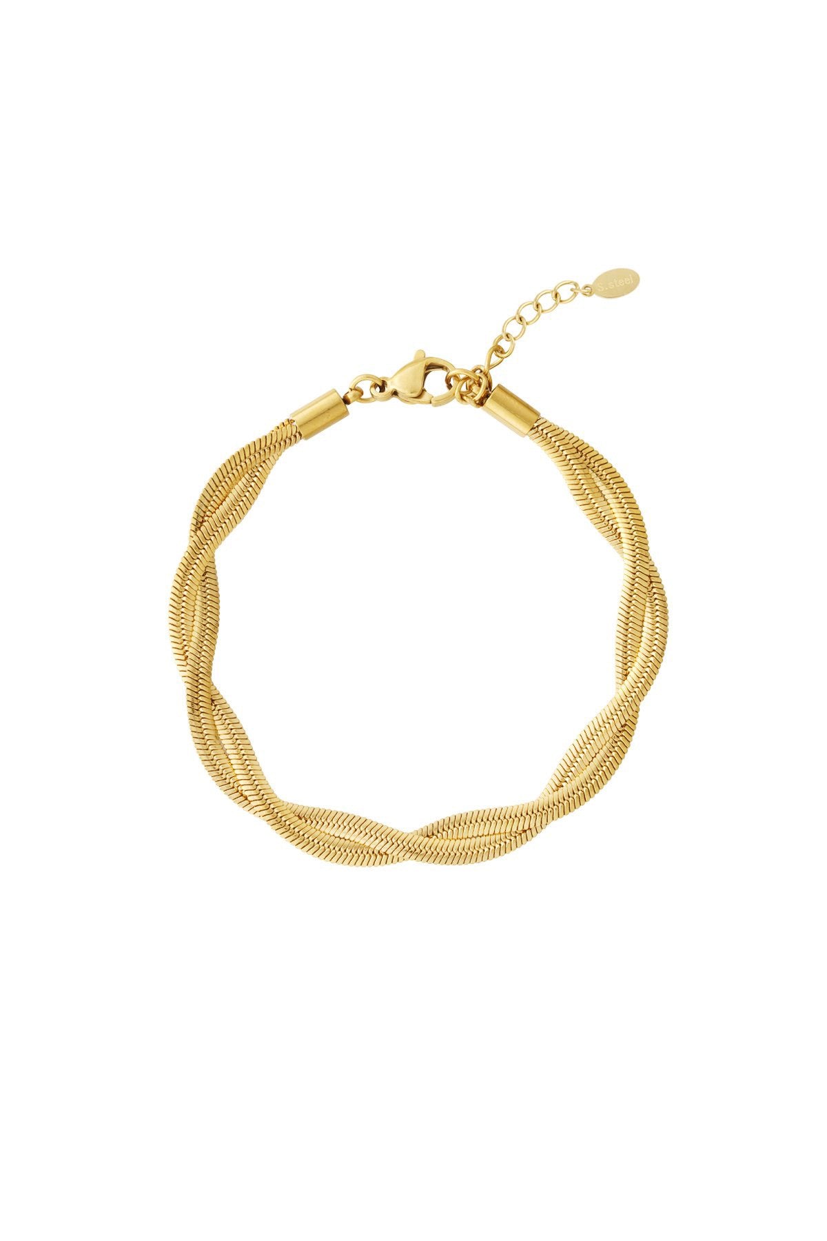 Swirl snake bracelet