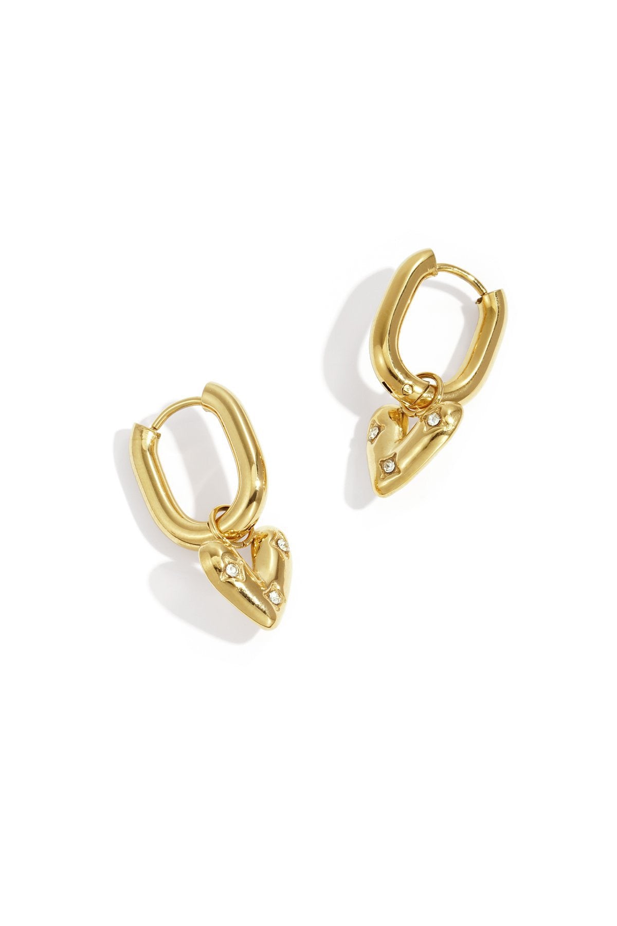 Love drop earrings